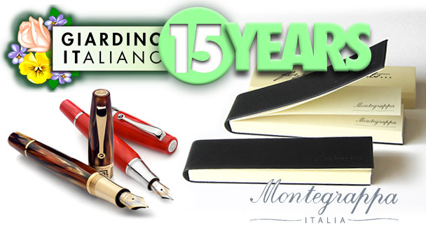 Gifts by Montegrappa in September on Giardino Italiano