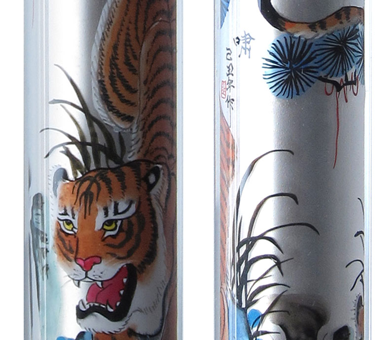 Particolari pittura Tigre