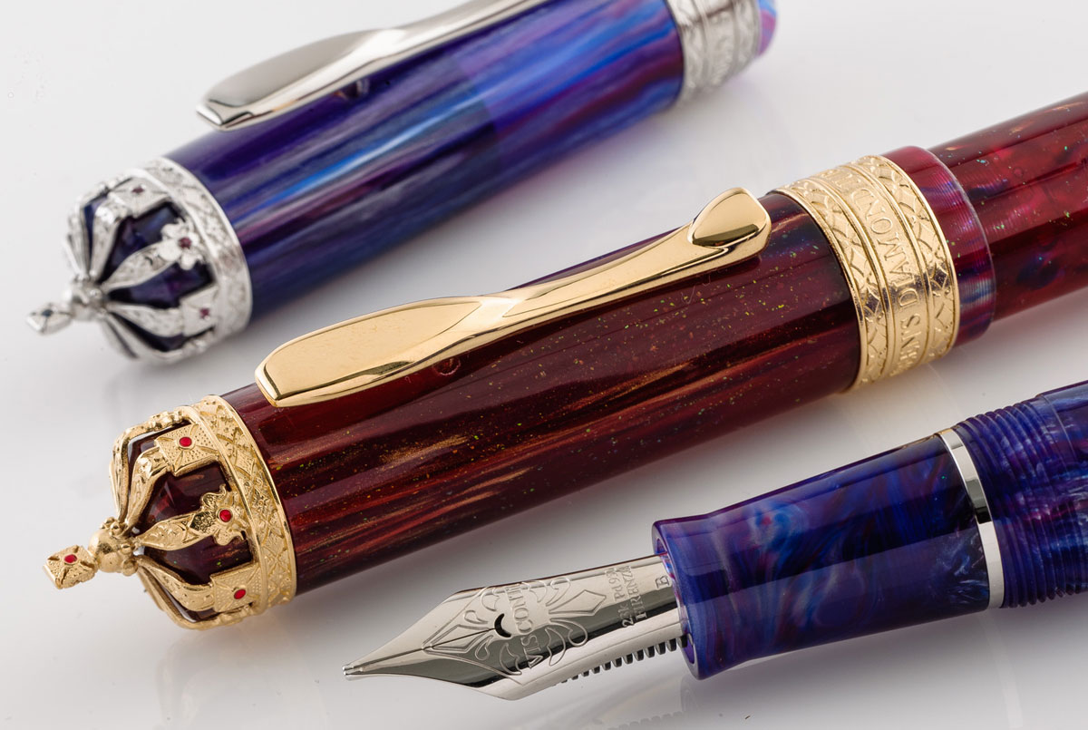 Diamond Jubilee fountain pens - limited edition